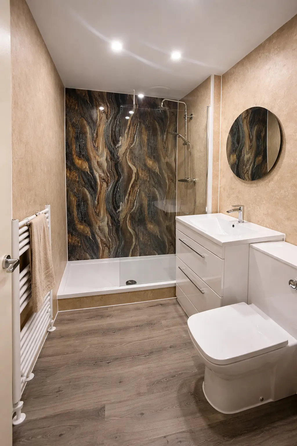Essential bathroom package example photograph