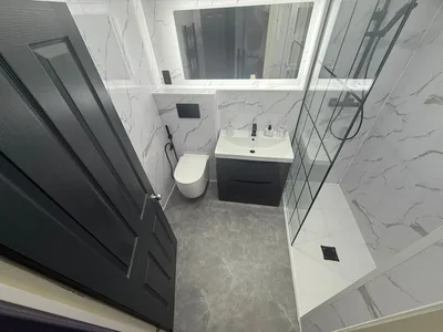 Completed PrimeBath bathroom renovation, project photograph 5
