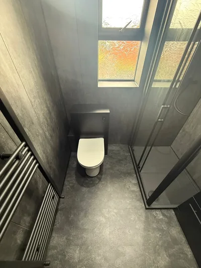 Completed PrimeBath bathroom renovation, project photograph 33