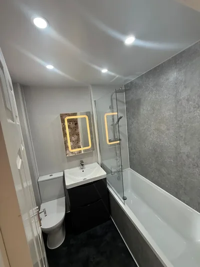 Completed PrimeBath bathroom renovation, project photograph 32