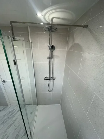 Completed PrimeBath bathroom renovation, project photograph 42