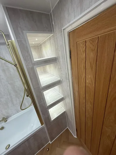Completed PrimeBath bathroom renovation, project photograph 8