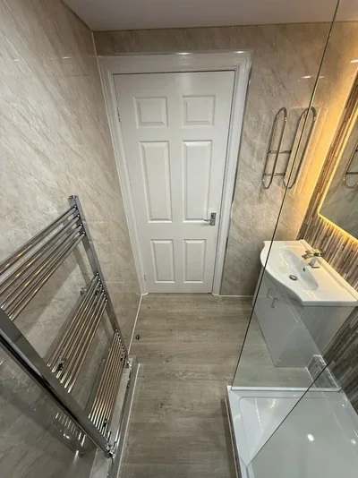 Completed PrimeBath bathroom renovation, project photograph 22