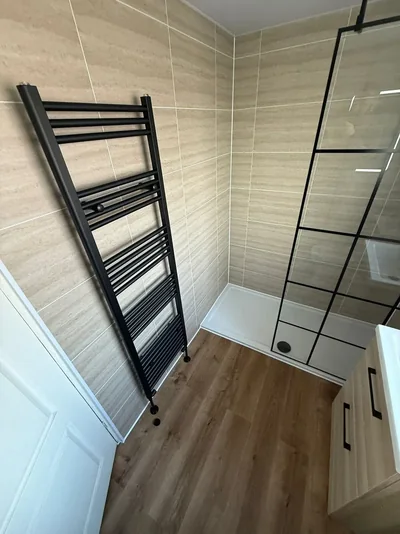 Completed PrimeBath bathroom renovation, project photograph 25