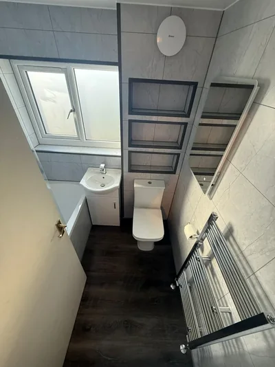 Completed PrimeBath bathroom renovation, project photograph 17