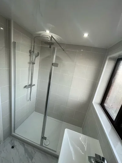 Completed PrimeBath bathroom renovation, project photograph 43