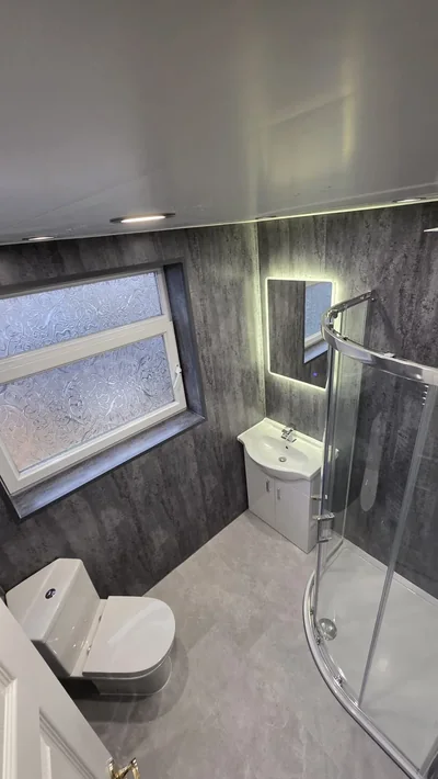 Completed PrimeBath bathroom renovation, project photograph 14