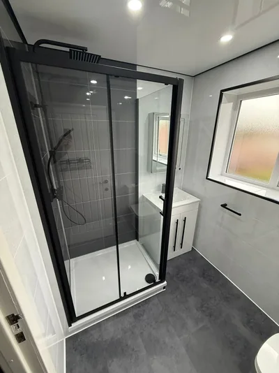 Completed PrimeBath bathroom renovation, project photograph 40