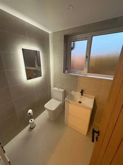 Completed PrimeBath bathroom renovation, project photograph 21