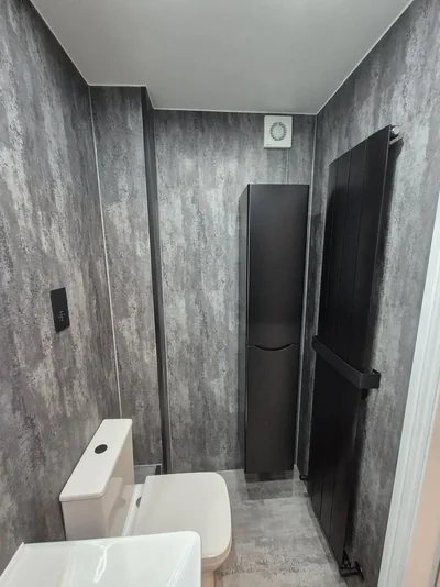 Completed PrimeBath bathroom renovation, project photograph 16